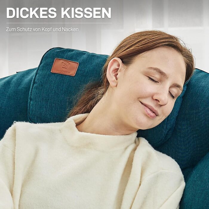 Крісло для кемпінгу EVER ADVANCED Luxus Moonchair XXL: велике, складне, 150 кг, зелене