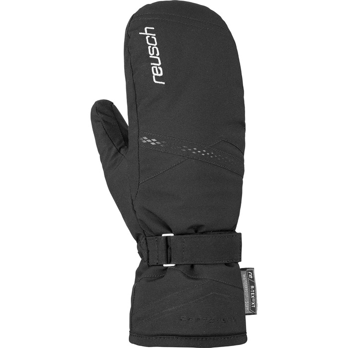 Жіночі рукавиці Reusch Hannah R-Tex XT, чорні/сріблясті, розмір 6.5, водонепроникні лижні
