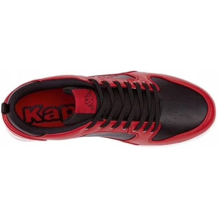 Кросівки Kappa Unisex Lineup Low для бігу по вулицях, червоно-чорні, 40 EU