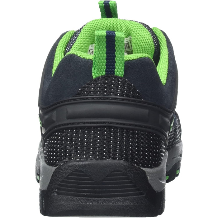 Дитячі трекінгові черевики CMP Rigel Low Wp, унісекс, блакитно-зелені, 33 EU