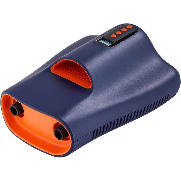 Електрична SUP-насос VEVOR з USB-виходом, 22 PSI, з LED-підсвічуванням та автоматичним вимкненням. Ідеально для надувних SUP-дошок, наметів та інших надувних виробів.