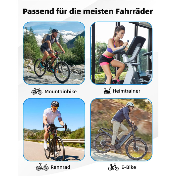 Зручний велосипедний сидіння з подвійною амортизацією, Memory Foam, для Peloton Bike, Mountain Bike, чоловіків та жінок, білий