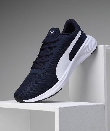 Кросівки для бігу PUMA Night Runner V2 (Чорний, Білий, Navy, Білий) 44.5 EU