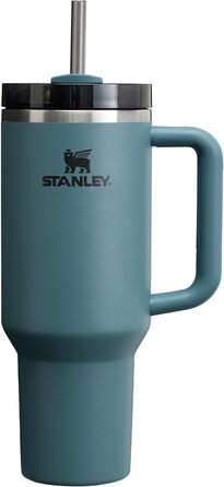 Термокружка Stanley Quencher H2.0 Flowstate з трубочкою 1.2 л, нержавіюча сталь, тримає холод 11 годин, зберігає лід 48 годин, термочашка BPA Free, підходить для посудомийної машини