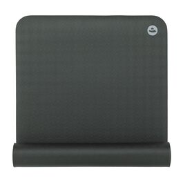 Килимок для йоги Bodhi ECO PRO: Натуральний каучук, антиковзкий, 185x60x0.4 см (сланцевий сірий) для йоги та пілатесу