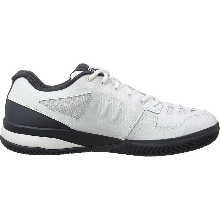 Тенісні кросівки Wilson Rush COMP LTR Unisex для всіх типів покриття, 46 2/3 EU, білий/сірий