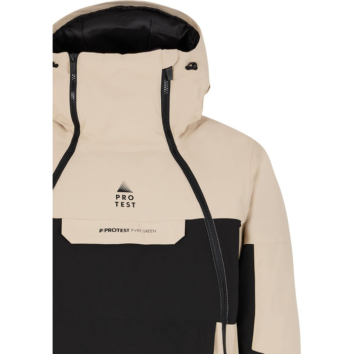Чоловіча гірськолижна куртка Protest PRTDAZZE (XL, Bamboo Beige) - водонепроникна, дихаюча