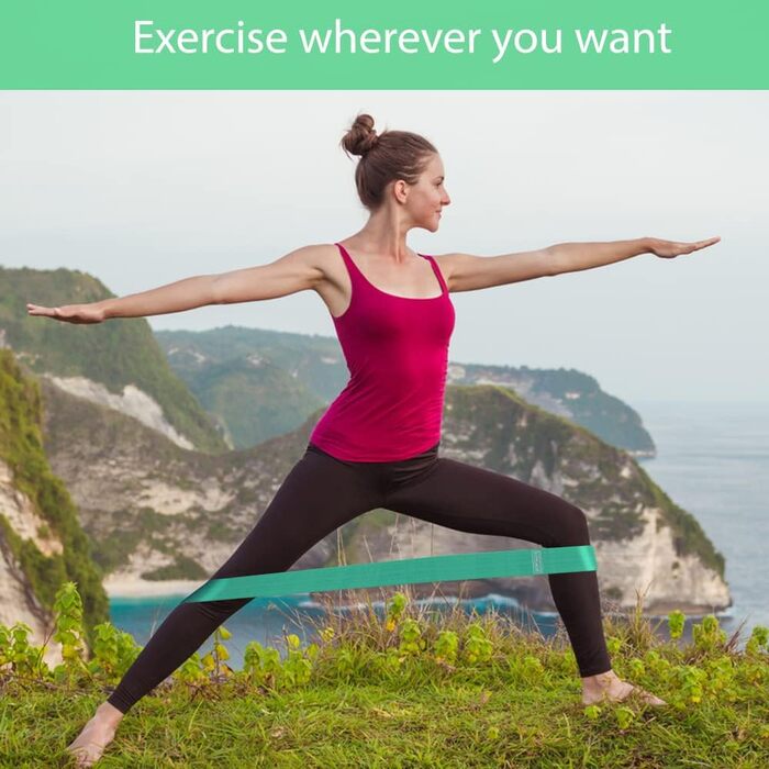 Набір еластичних гумок для фітнесу Desire Deluxe (3 шт.) для силових тренувань, йоги та пілатесу