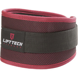 Жіночий пояс для важкої атлетики Lift Tech Fitness 12,7 см, XS, рожевий, поролоновий