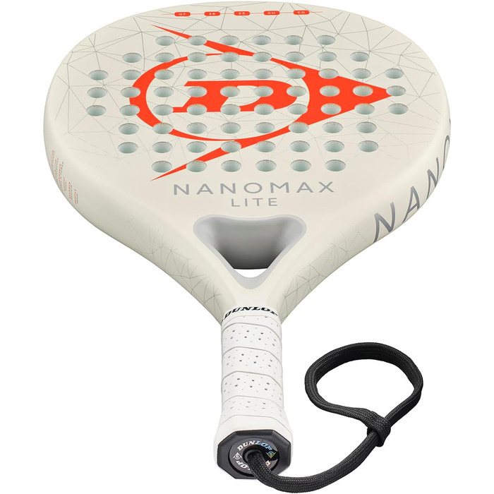 Ракетка для падел Dunlop Nanomax Hybrid – Графітовий каркас, Середній баланс, Легка