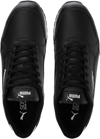 Кросівки Puma St Runner V2 Full L – унісекс, чорно-білі, 44.5 EU
