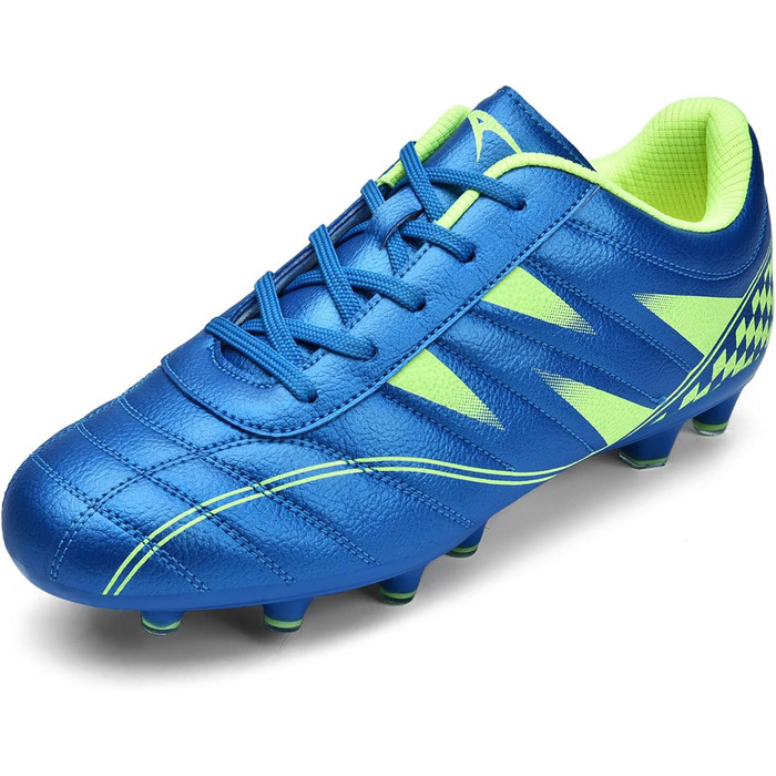 Дитячі футбольні бутси Littleplum - Outdoor Soccer Shoes, 37 EU, блакитний та зелений