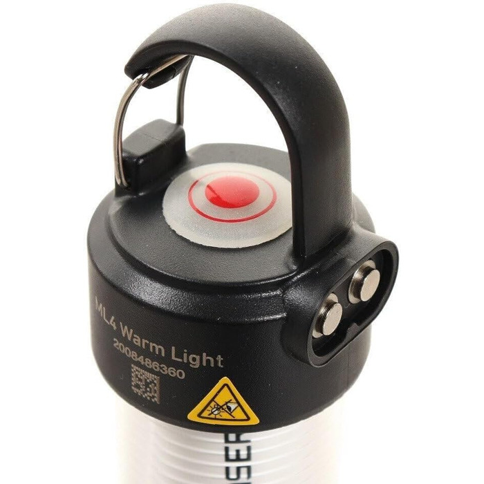 Ліхтар Ledlenser ML4 для кемпінгу та активного відпочинку, 300 люмен, 45 год, акумуляторний, з магнітним кабелем, тепле світло