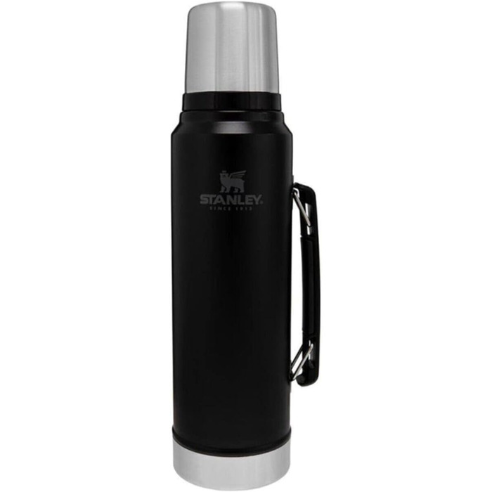 Термос Stanley Classic Legendary, нержавійка, 1 л, тримає тепло/холод 15-48 годин, BPA-free, можна мити в посудомийці