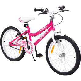 Дитячий велосипед Actionbikes Butterfly 20 дюймів, V-Brake, для дівчаток, з крилами, від 6 до 9 років
