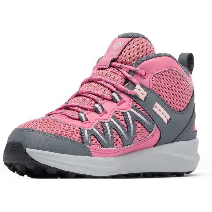 Трекінгові черевики Columbia Peakfreak Rush Waterproof Mid для дітей (36 EU, Рожевий Haze)