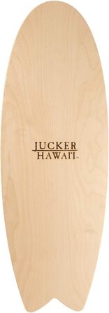 JUCKER HAWAII Балансборд з натурального дерева з корковим роликом, тренажер рівноваги для дітей і дорослих, індор серфборд, трікборд для фітнесу