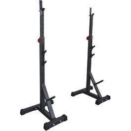 Стійка для штанги Train Hard, пара, сертифікована EN957, тримач для гантелей і штанги