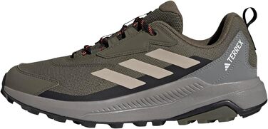 Чоловічі тапочки adidas Cloudfoam GO Lounger, 42 2/3 EU, Olive Strata Wonder Beige Core Black