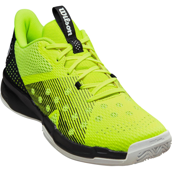 Кросівки Wilson Hurakn Team Padel Safety Yellow/Black 46 2/3 EU - для падел-тенісу