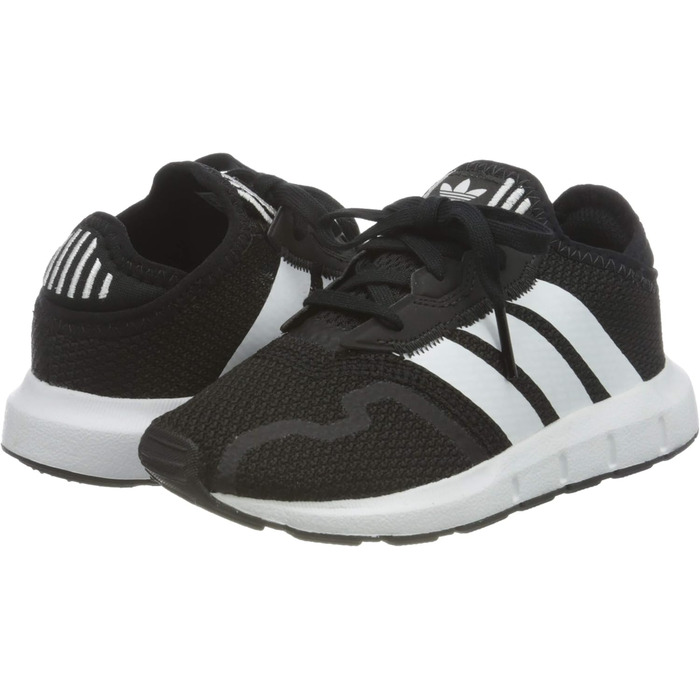 Дитячі кросівки Adidas Swift Run X 25 EU, чорний/білий, унісекс