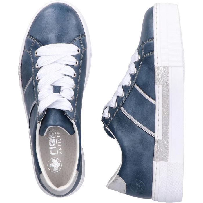 Кросівки жіночі Rieker N4902 сині (36 EU) - зручне взуття для міста