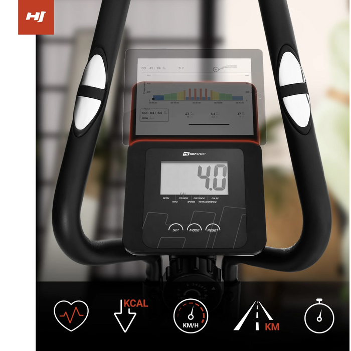 Орбітрек магнітний Hop-Sport HS-450B Dynamic чорно-золотистий
