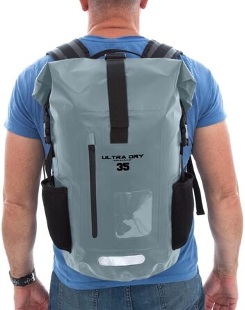 Водонепроникний рюкзак Dry Bag преміум-класу 35/55L, мішок для телефону, ідеальний для водних видів спорту, походів, риболовлі та кемпінгу (сірий)