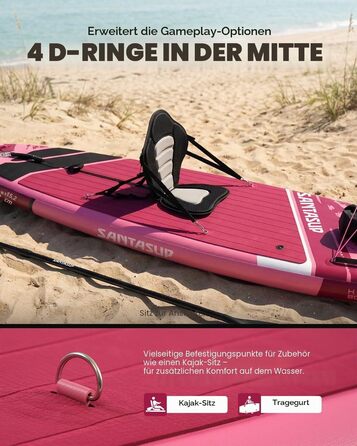 SUP дошка надувна A-ROSE BREEZE 320/335 см з веслом, насосом та рюкзаком - комплект для серфінгу
