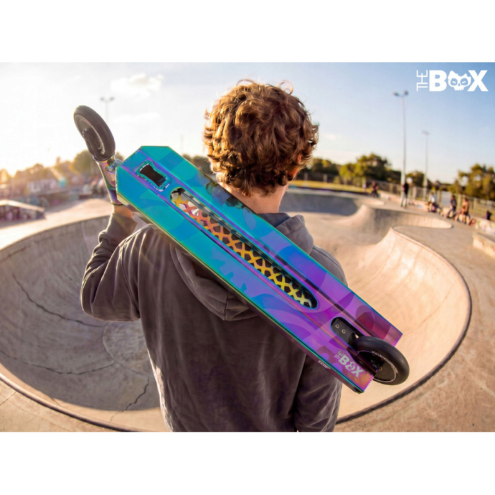 Трюковий самокат SOKE BOX kameleon SCS ABEC-9 HOLLOW CORE 110