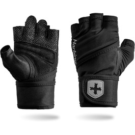 Harbinger Pro Wristwrap Gloves 3.0 - вантажні рукавички для чоловіків, чорного кольору