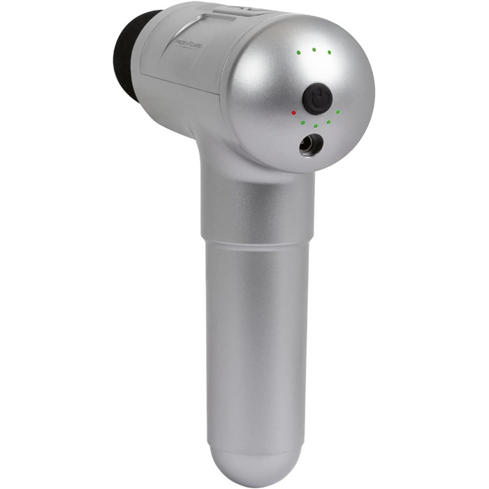 Масажний пістолет ProfiCare PC-MP 3087, 3 режими, 4 насадки, 2800 імпульсів/хв, LED, акумулятор 4 год
