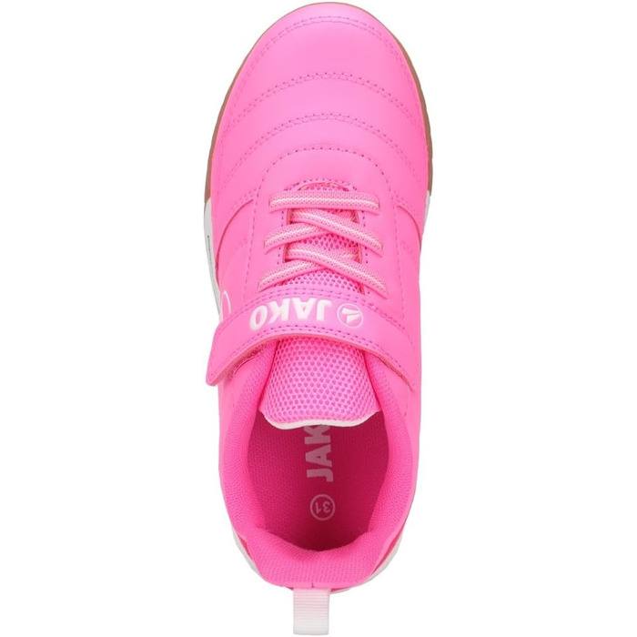 Турнічні кросівки JAKO J-sh Pass для залу (40 EU, неоново-рожевий/білий)