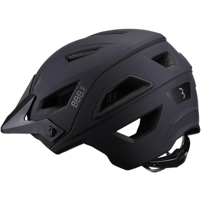 Велошолом BBB Cycling Shore BHE-09 для MTB та E-MTB з регульованим козирком, добре вентильований, для жінок і чоловіків