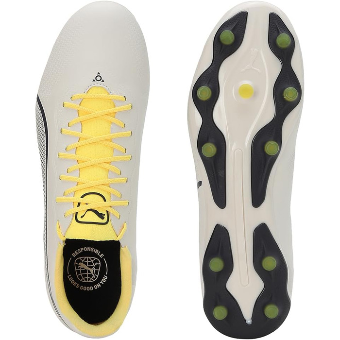 Бутси для футболу PUMA King Ultimate - Чорні, для твердого поля та газону, розмір 40 EU