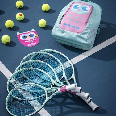 Дитяча тенісна ракетка HEAD Coco Junior для дітей 4-6 років, рожева/блакитна
