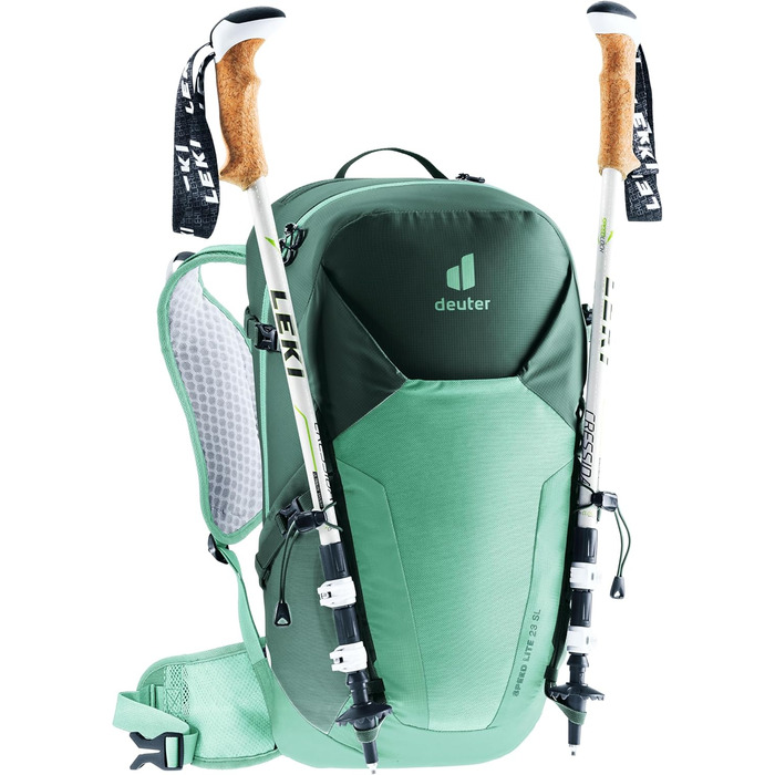 Жіночий рюкзак Deuter Speed Lite 23 SL, 23 л, легкий, для туризму, бірюзово-зелений