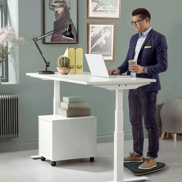 Yes4All Дошка балансу для столу, анти-втома, з м'яким покриттям та масажною кулею | Yes4All