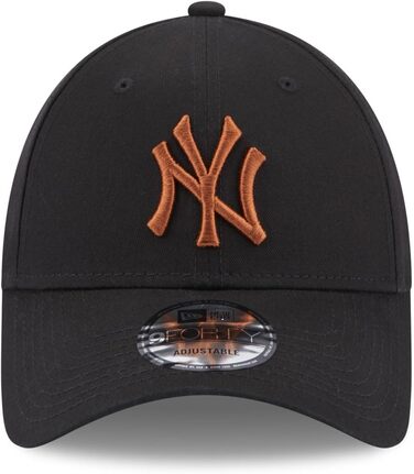 Кепка New Era New York Yankees MLB League Essential 9Forty, чорна, регульована, #32153