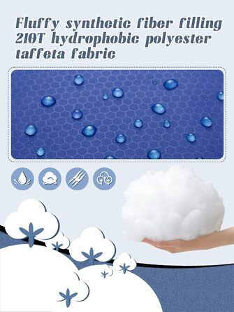 Спальник Forceatt Winter -7℃ до 20℃ (2.4 кг, 210x80 см) Мумія, легкий 4 сезони, водонепроникний, для кемпінгу, туризму, блакитний
