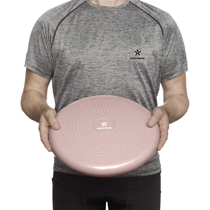 Кішеневий баланс BODYMATE для тренувань: фітнес, реабілітація, координація, тренування спини (РОЗЕ-ЗОЛОТО)