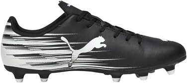 Футбольні бутси PUMA Attacanto II FG/AG для чоловіків (45 EU, чорний/білий)