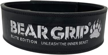 Пояс для пауерліфтингу BEAR GRIP Power Belt Elite Edition, преміум, подвійний, для важкої атлетики