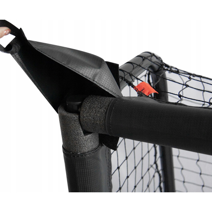 Переносні розкладні футбольні ворота зі сталі Enero, 180x120x60 см