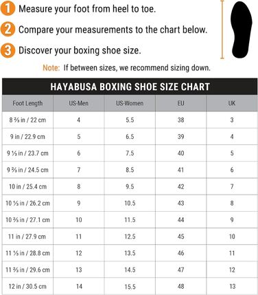 Взуття Hayabusa Strike Boxschuhe чорного кольору для жінок та чоловіків, розмір 43/43.5 EU
