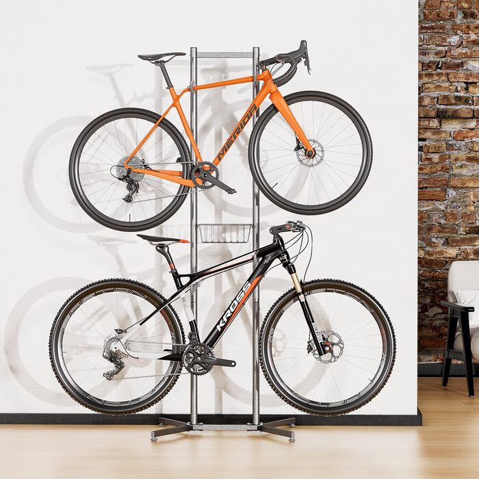 Підставка для велосипедів CXWXC на 4 велосипеда, до 70 кг, для гаража, дому, вулиці