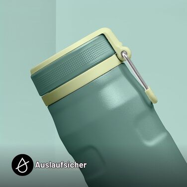Термос-пляшка STANLEY 1913 IceFlow Bottle Twist Flip 0.47L, сталева вакуумна пляшка для напоїв (Shale)