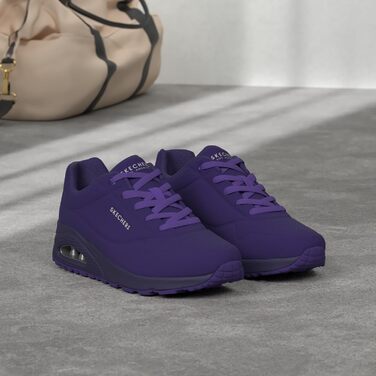 Кросівки жіночі Skechers UNO Night Shades фіолетові, 35 EU (широкі)