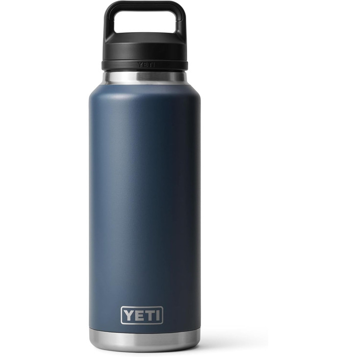 Термос-фляга YETI Rambler 1,4 л з кришкою Chug, синя