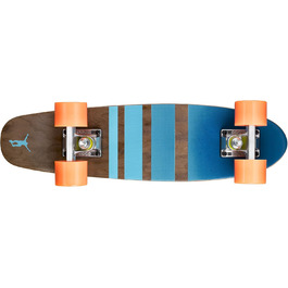 Скейтборд Ridge Maple Holz Mini Cruiser Number Three, 22 дюйми, помаранчевий